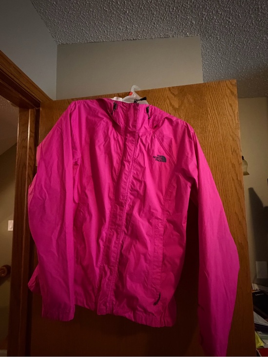 The North Face Jackets & Blazers - The North Face Bright Pink Women's Hooded Shell Jacket